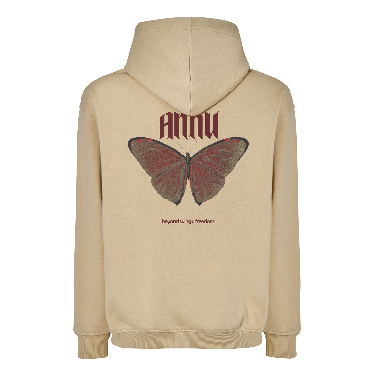 BUTTERFLY OVERSIZED HOODIE